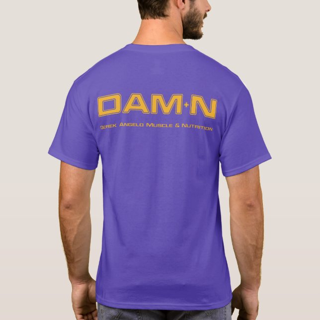 DAM+N-Anweisung T - Shirt (Rückseite)