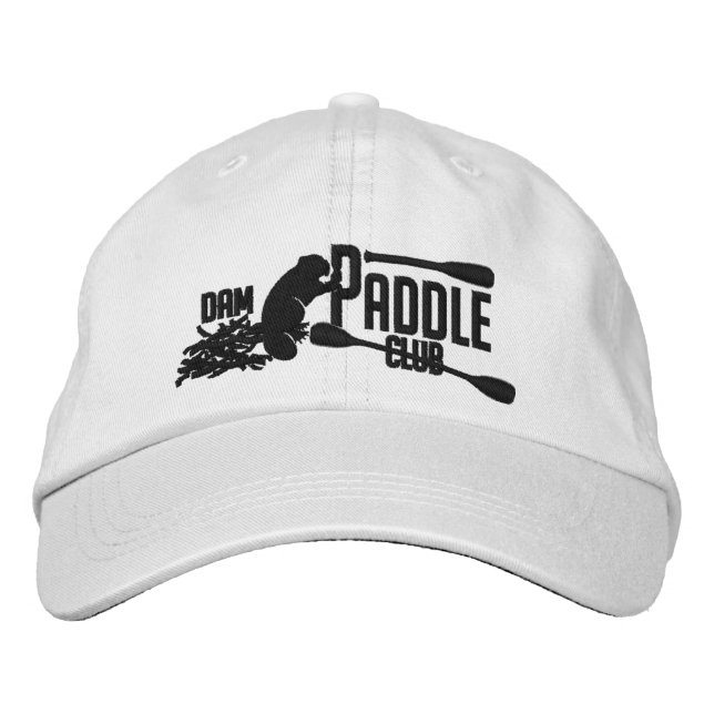 Dam Paddle Club Ballcap Bestickte Baseballkappe (Vorderseite)