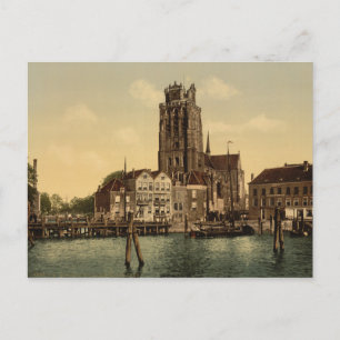 Dam und Maashaven Dordrecht Postkarte