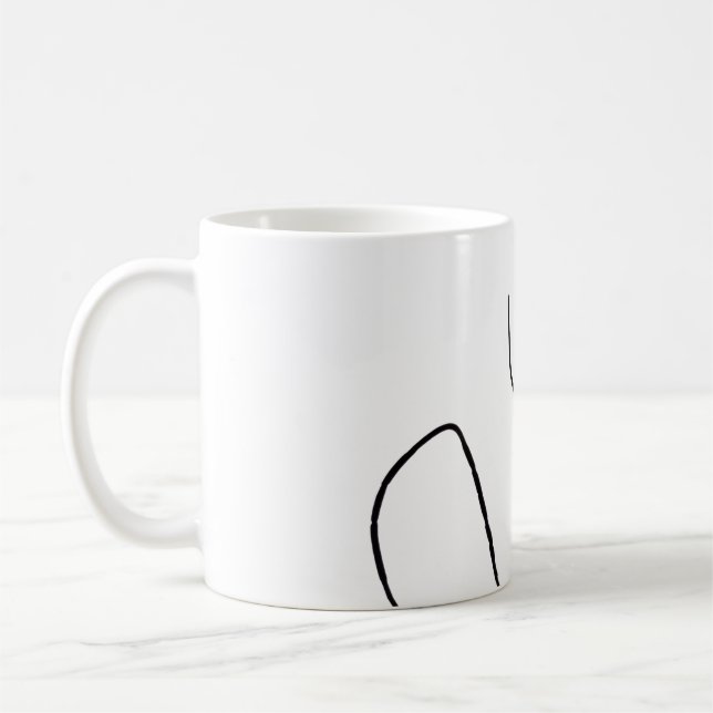 Dama con los labios fucsias kaffeetasse (Links)