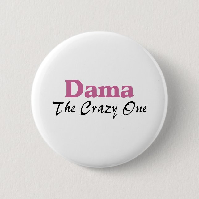 Dama das verrückte button (Vorderseite)