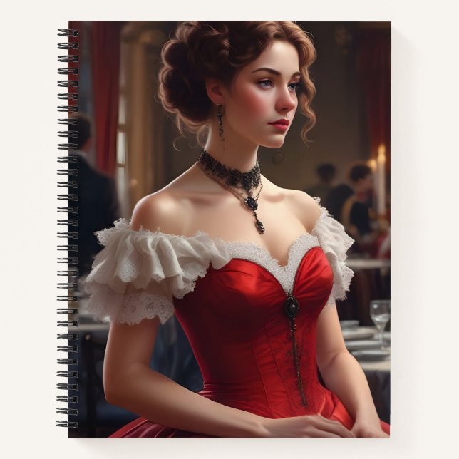 Dama de Rubí Notizbuch (Vorderseite)