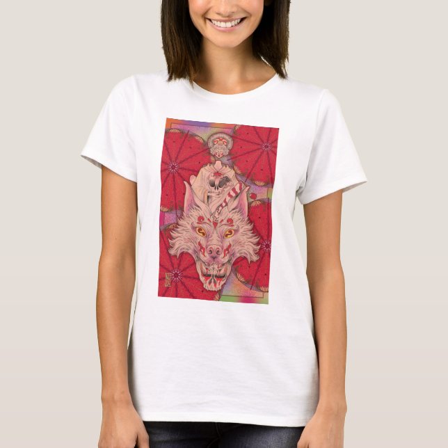 Dama en guerra T-Shirt (Vorderseite)