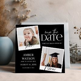 Damals und Heute | 2 Foto-Abschluss Save The Date