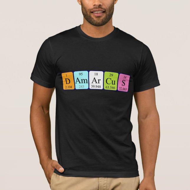 Damarcus Periodenname Shirt (Vorderseite)
