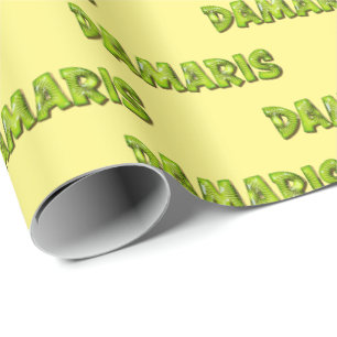 Damaris Kiwi Fruit Geschenk papier Geschenkpapier