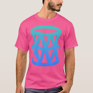 Damaru - Zwei gehackte Shiva-Trommelkruste T-Shirt