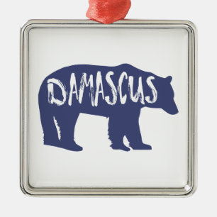 Damascus Virginia Bear Ornament Aus Metall