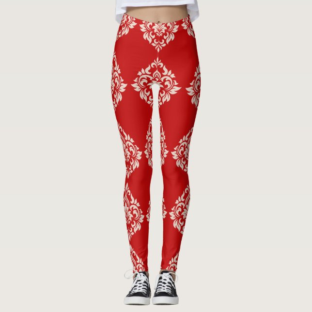 Damasdesign Leggings (Vorderseite)