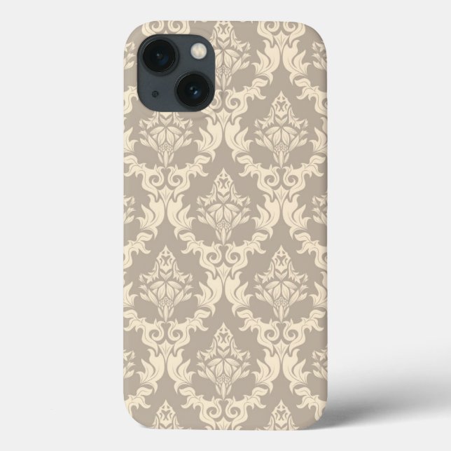 Damashintergrund Case-Mate iPhone Hülle (Rückseite)