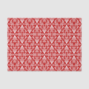 Damask 01 Whitewood-Tissue Paper Wrap Seidenpapier