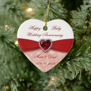 Damask 40. Hochzeitsszenario Keramikornament