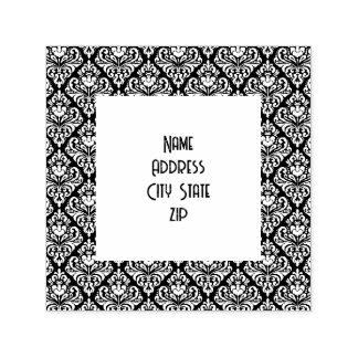 Damask-Adresse Permastempel