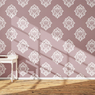 Damask Ambience Mountbatten Pink Tapete