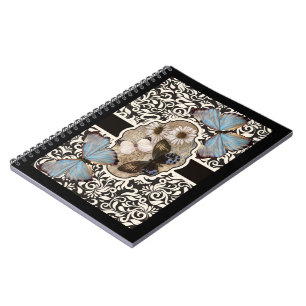 Damask & Blue Notizblock