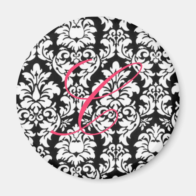 Damask "C" Magnet (Vorne)