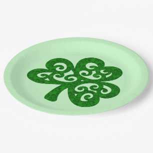 Damask Clover Pappteller