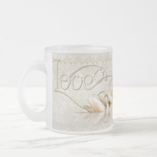 Damask Elegance - Just Married Mattglastasse