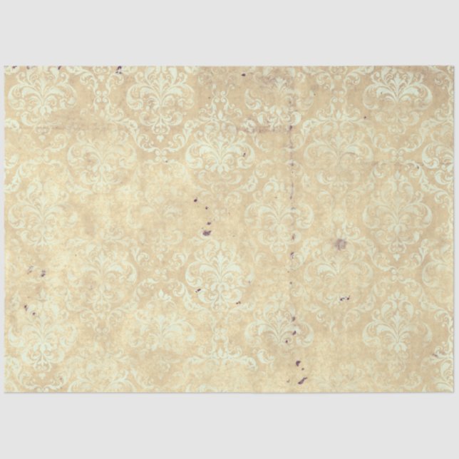 Damask Ephemera Design Series #1 Seidenpapier (Vorderseite)