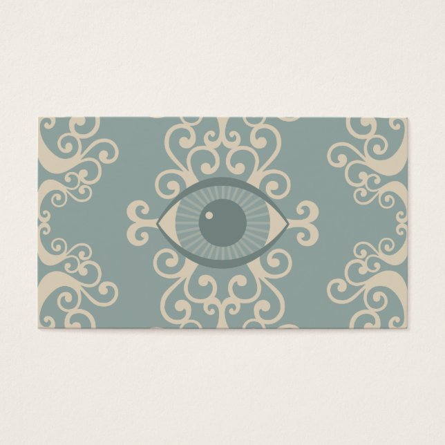Damask Eyeball Psychische Leserkarten (Vorderseite)