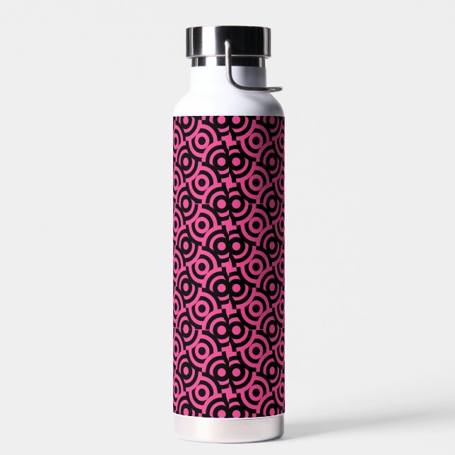 Damask Fabric Decorative Print Trinkflasche (Links)
