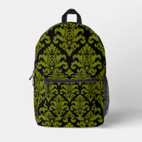 Damask Fabric dekoriert Print