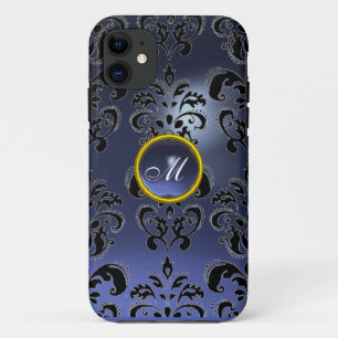 DAMASK GEM MONOGRAM lila dunkel Case-Mate iPhone Hülle