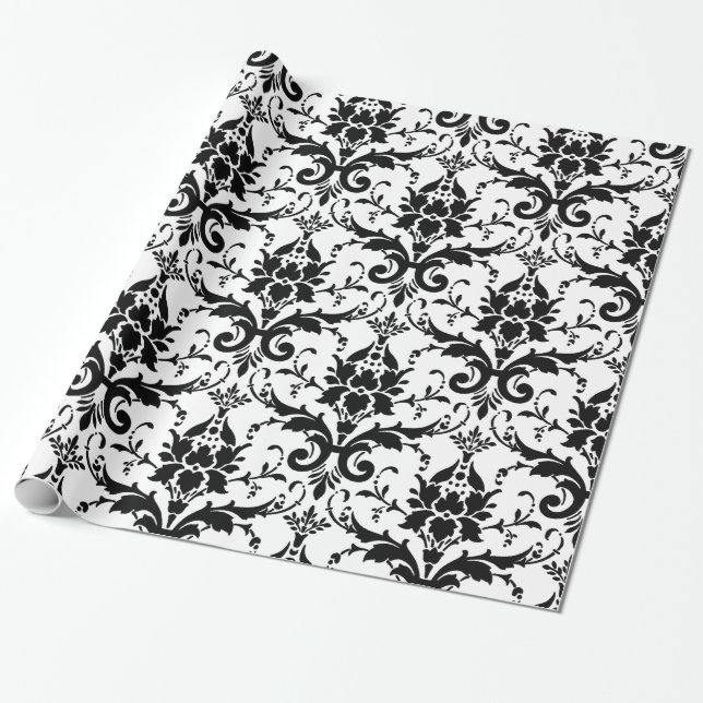 Damask Geschenkpapier (Ungerollt)