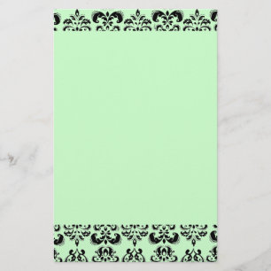 DAMASK, grün Briefpapier