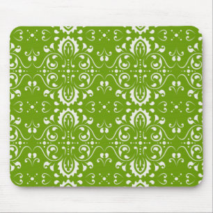 Damask - grün mousepad