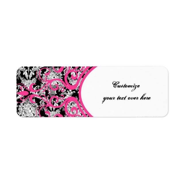 Damask Labels (Vorne)