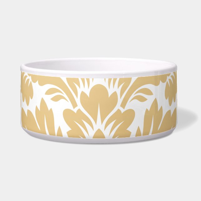 Damask Muster 1 Napf (Vorderseite)