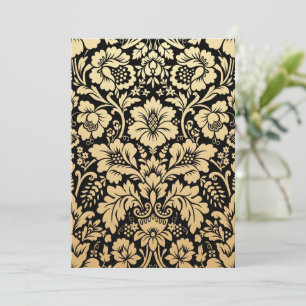 Damask Muster 2 Karte