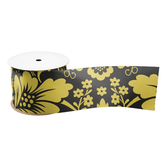 Damask Muster 3 Satinband (Spule)