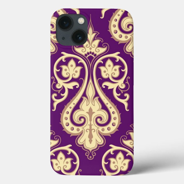Damask Muster 4 Case-Mate iPhone Hülle (Rückseite)