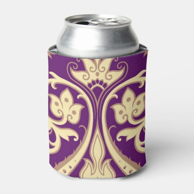 Damask Muster 4 Dosenkühler (Kanne Vorderseite)