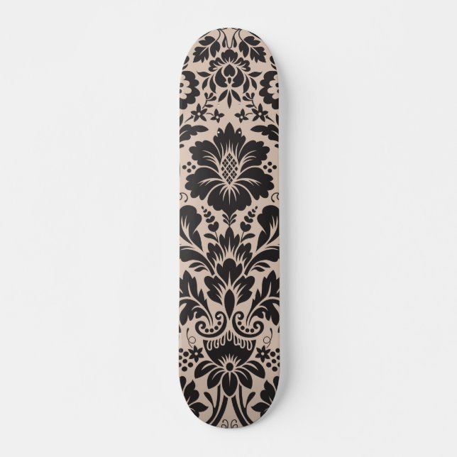 Damask Muster 4 Skateboard (Vorne)