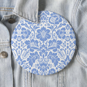 Damask Muster 5 Button
