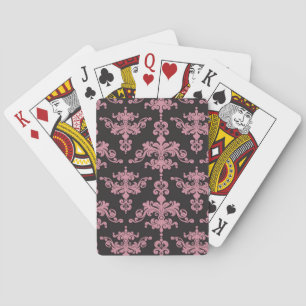 Damask Muster 5 Spielkarten