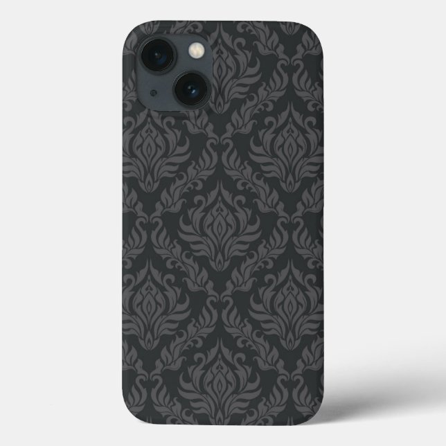 Damask Muster 6 Case-Mate iPhone Hülle (Rückseite)