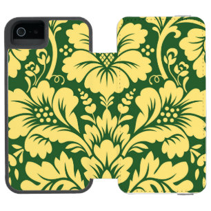 Damask Muster 8 Incipio Watson™ iPhone 5 Geldbörsen Hülle