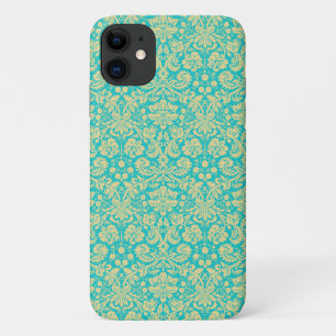 Damask Muster, Blue Damask, französischer Damaske Case-Mate iPhone Hülle