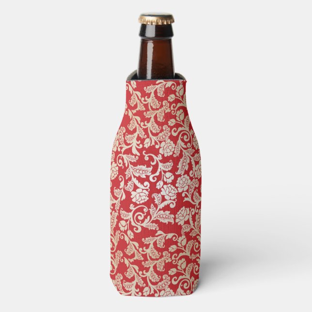 Damask-Muster Flaschenkühler (Flaschenvorderseite)