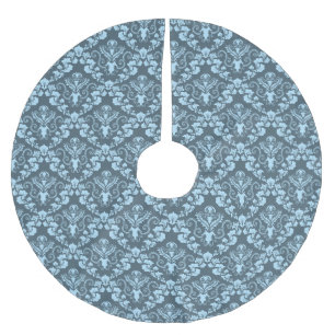 Damask Muster Polyester Weihnachtsbaumdecke