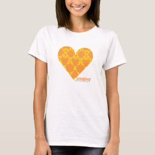 Damask Orange-Yellow 2 T-Shirt