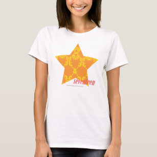 Damask Orange-Yellow 3 T-Shirt