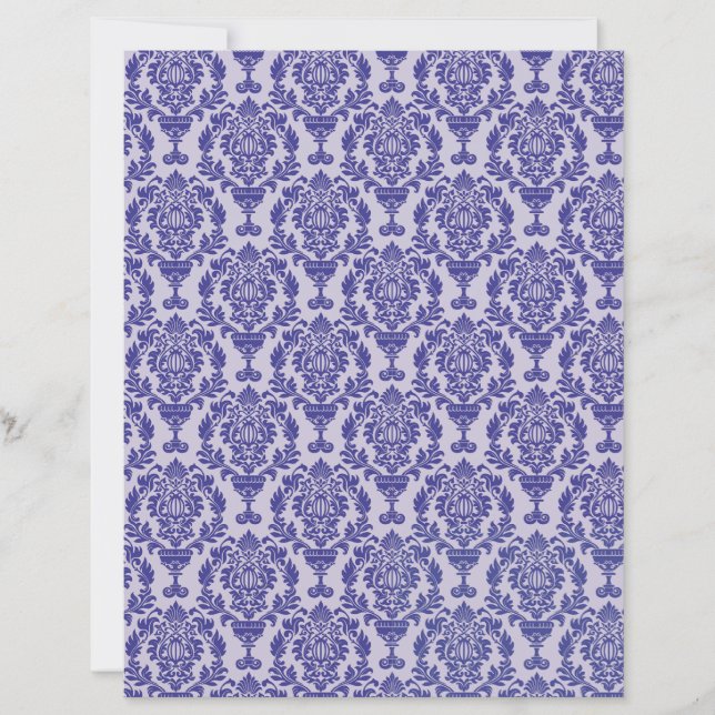 Damask Pattern Paper for crafting (Vorderseite)