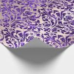 Damask Royal Lila Amethyst Violet Blush Skinny Geschenkpapier<br><div class="desc">Chic Floral Royal Wrapping Paper Kann eine schöne Dekoration für viele Veranstaltungen wie Hochzeit,  Jubiläum,  Geburtstag,  Abschluss,  neue Zuhause,  Unternehmen,  Brautparty etc FlorenzK Design</div>