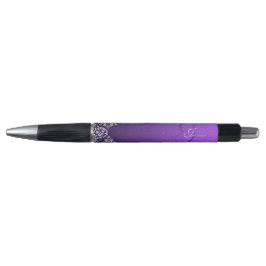 Damask Royal Lila Wedding Pens Kugelschreiber