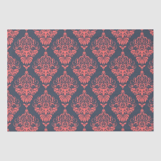 Damask Seidenpapier (Vorderseite)